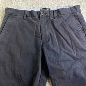 Banana Republic Chino Pants Mens 30x33 Blue Mason Stretch Flex Tapered Slim
